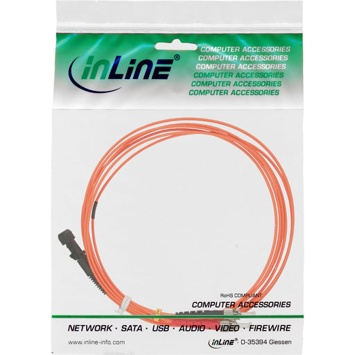 EAN 4043718016587 - InLine 87352 Cable de fibra óptica e InfiniBand 2 m ST Naranja imagen 2
