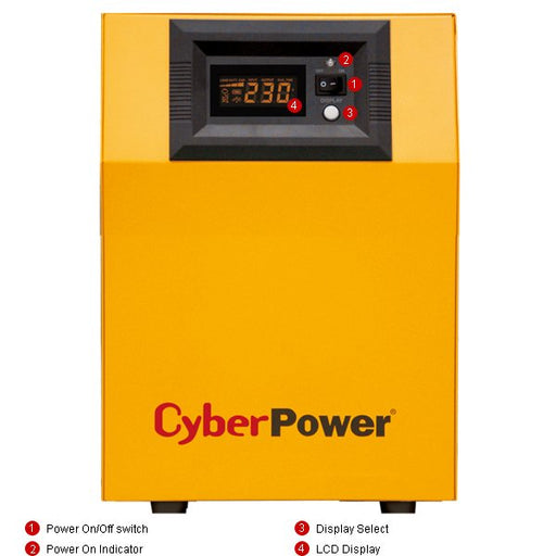 EAN 4712364141904 - CyberPower CPS1500PIE sistema de alimentación ininterrumpida (UPS) Doble conversión (en línea) 1,5 kVA 10 imagen 2
