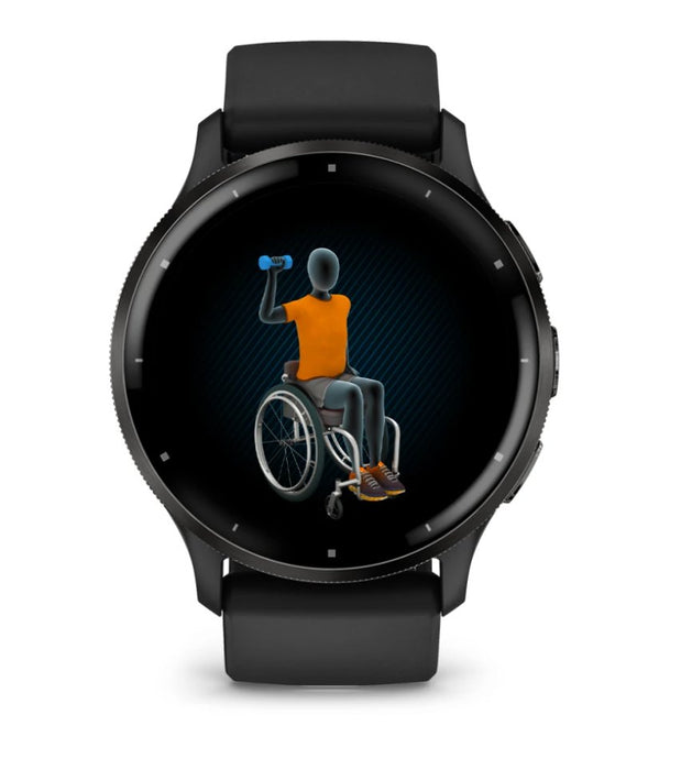 EAN 0753759314743 - Garmin Venu 3 3,56 cm (1.4") AMOLED 45 mm Digital 454 x 454 Pixeles Pantalla táctil Negro Wifi GPS (satél imagen 6
