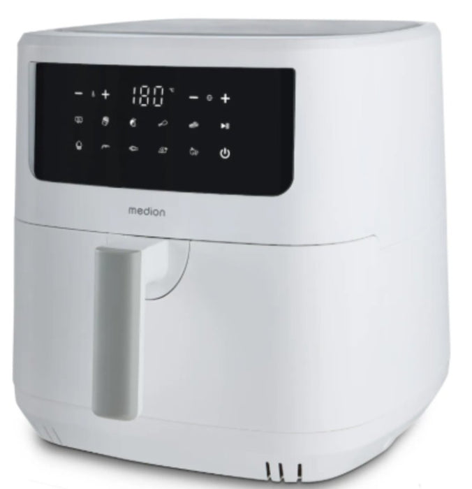 EAN 4061275237375 - MEDION LIFE P10 XL Sencillo 6,8 L Independiente 2150 W Freidora de aire caliente Blanco imagen 1