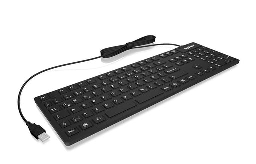 EAN 4250078189985 - KeySonic KSK-8030 IN (CH) teclado Industrial USB QWERTZ Suizo Negro imagen 2