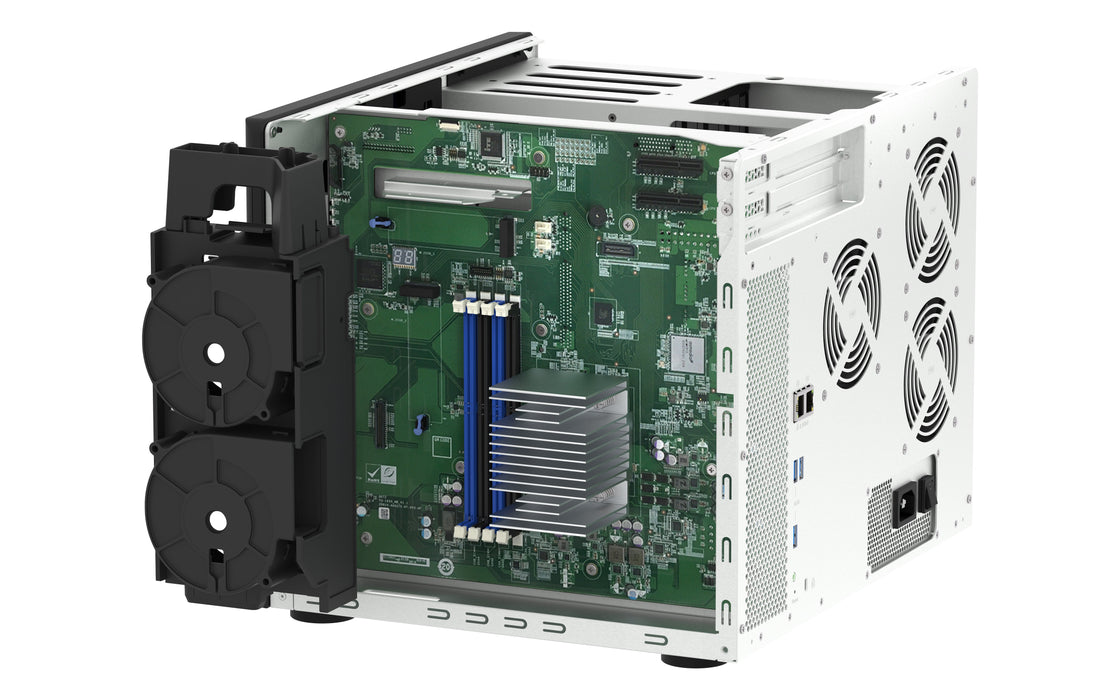 EAN 4711103083178 - QNAP TS-1655 NAS Torre Intel Atom® C5125 8 GB DDR4 0 TB QNAP Turbo System Negro imagen 4
