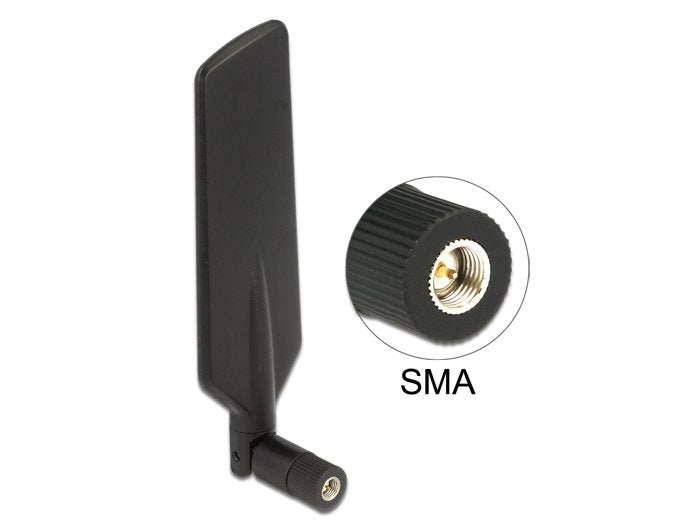 EAN 4043619124084 - DeLOCK 12408 antena para red Antena omnidireccional SMA 4 dBi imagen 1