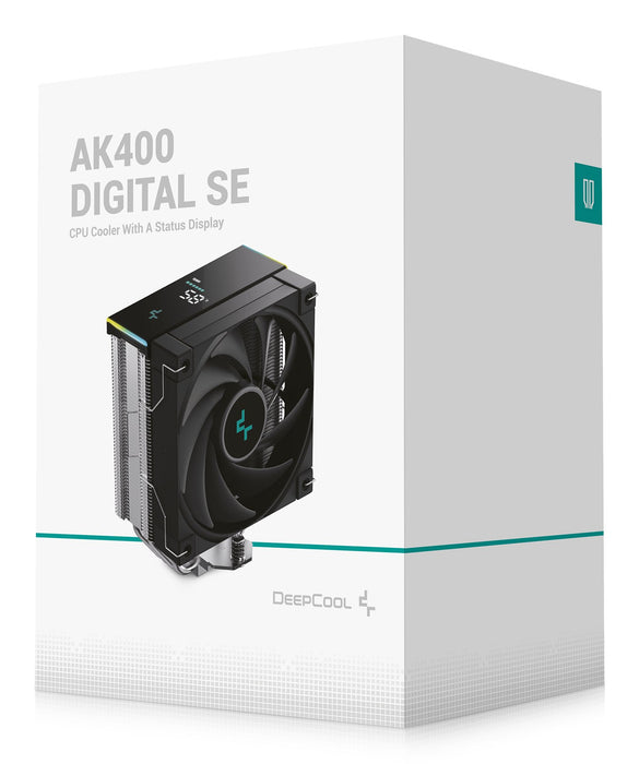 EAN 6933412729495 - DeepCool AK400 Digital SE Procesador Refrigerador de aire 12 cm Negro 1 pieza(s) imagen 9