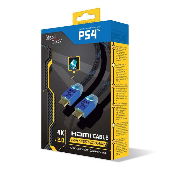 EAN 3760210998845 - Steelplay JVAPS400039 cable HDMI 2 m HDMI tipo A (Estándar) Negro, Azul imagen 2