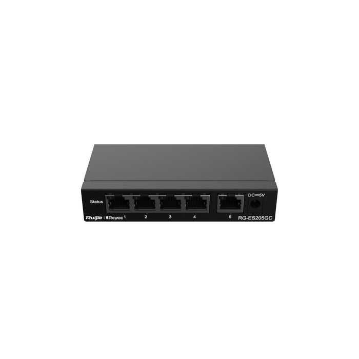 EAN 6971693271852 - Ruijie Networks RG-ES205GC switch Gestionado L2 Gigabit Ethernet (10/100/1000) Negro imagen 6