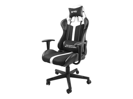 EAN 5901969426823 - FURY AVENGER XL Silla para videojuegos universal Asiento acolchado Negro, Blanco imagen 2