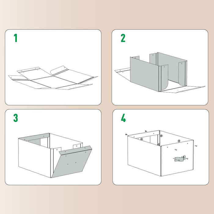 EAN 4002432136445 - Leitz 61490050 caja de almacenaje Caja de cartón Verde imagen 6