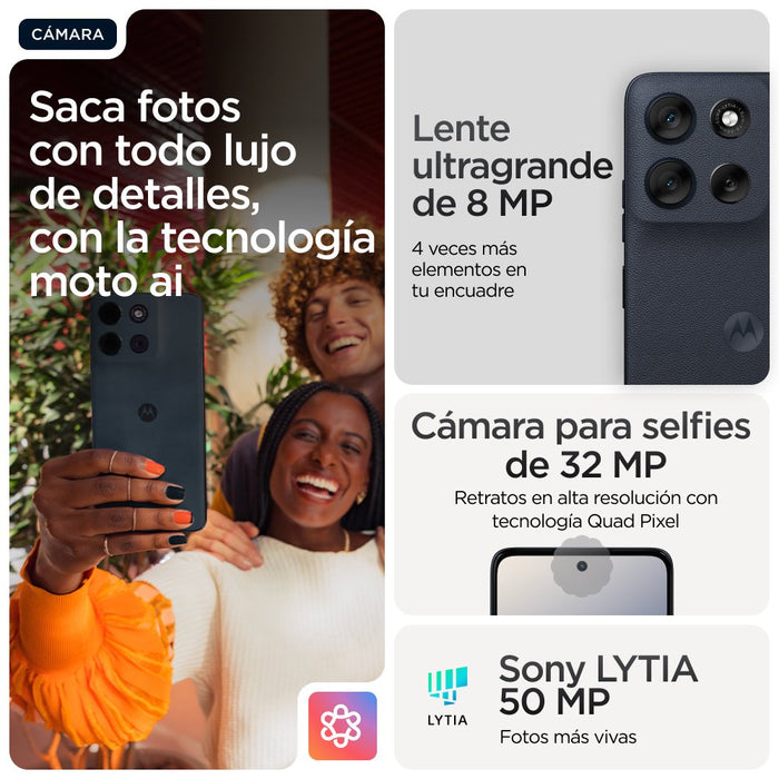 EAN 8033779080579 - Motorola moto g56 5G 17,1 cm (6.72") Ranura híbrida Dual SIM Android 15 USB Tipo C 8 GB 256 GB 5200 mAh N imagen 14