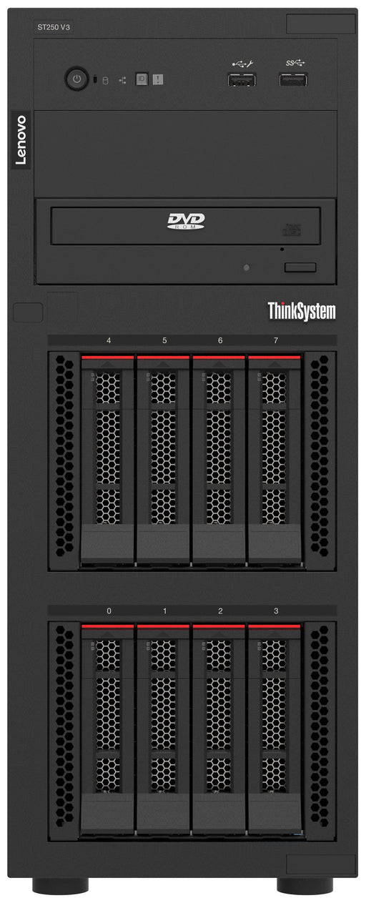 EAN 8032976197677 - Lenovo ThinkSystem ST250 V3 servidor 1,92 TB Torre Intel® Xeon® 6353P 2,7 GHz 32 GB DDR5-SDRAM 800 W imagen 1