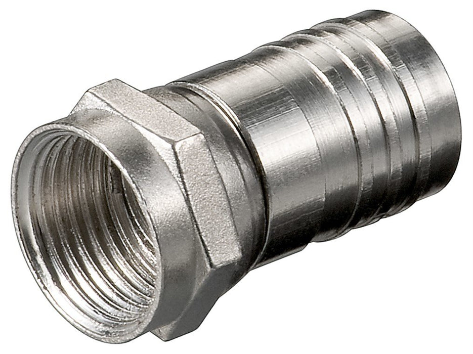 EAN 4040849118623 - Goobay 11862 conector F type Plata imagen 1