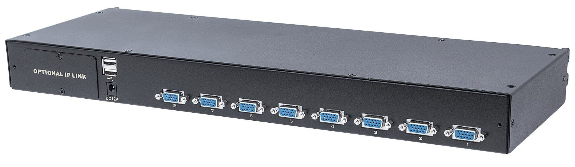 EAN 0766623507776 - Intellinet 507776 interruptor KVM Negro imagen 1