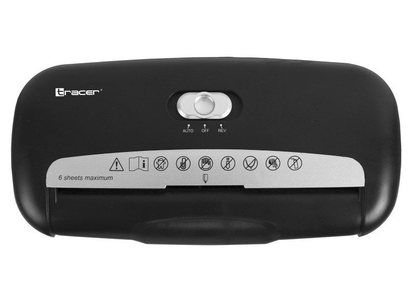 EAN 5907512865644 - Tracer Razor 2 triturador de papel Corte en tiras 70 dB Negro imagen 3