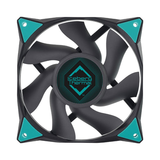 EAN 1230000071055 - Iceberg Thermal IceGALE Carcasa del ordenador Ventilador 12 cm Negro 1 pieza(s) imagen 1