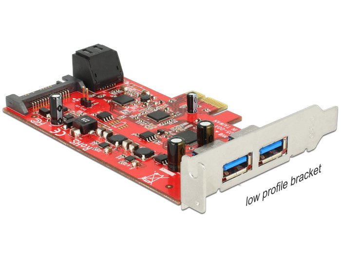 EAN 4043619893898 - DeLOCK 89389 tarjeta y adaptador de interfaz Interno SATA, USB 3.2 Gen 1 (3.1 Gen 1) imagen 2