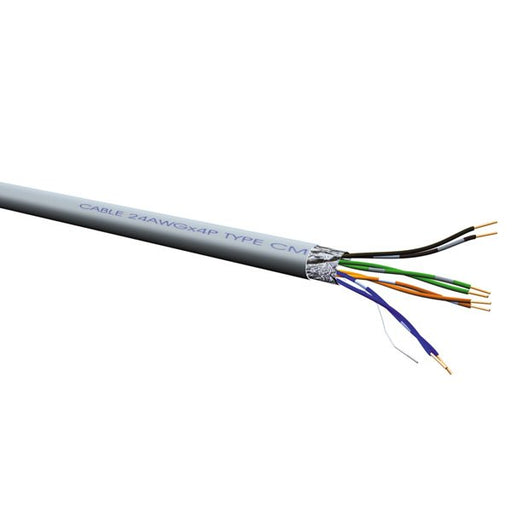 EAN 7611990161102 - ROLINE 21.15.0119 cable de red Gris 100 m Cat5e F/UTP (FTP) imagen 1