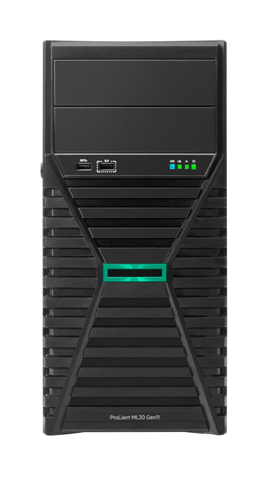 EAN 4549821659975 - HPE ProLiant ML30 Gen11 6333P 3.1GHz 6c 1P 1x32GB-U 8SFF MR216i-p 2x480GB SSD 2x1000W PS EU Server servid imagen 1