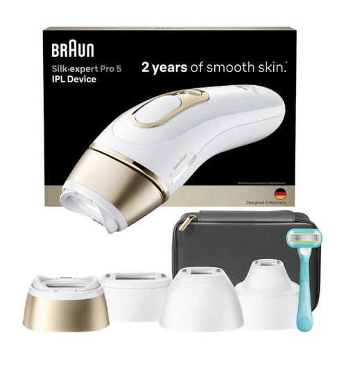 EAN 8700216937948 - Braun Silk-expert Pro IPL PL5431 Luz pulsada intensa (IPL) Oro, Blanco imagen 1