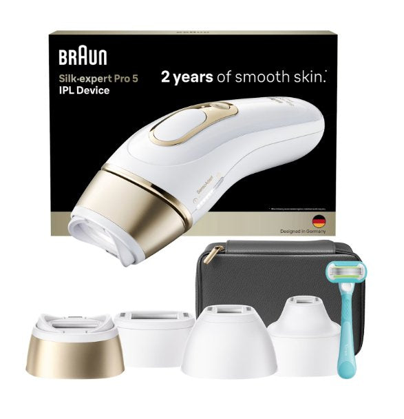 EAN 8700216937948 - Braun Silk-expert Pro IPL PL5431 Luz pulsada intensa (IPL) Oro, Blanco imagen 1