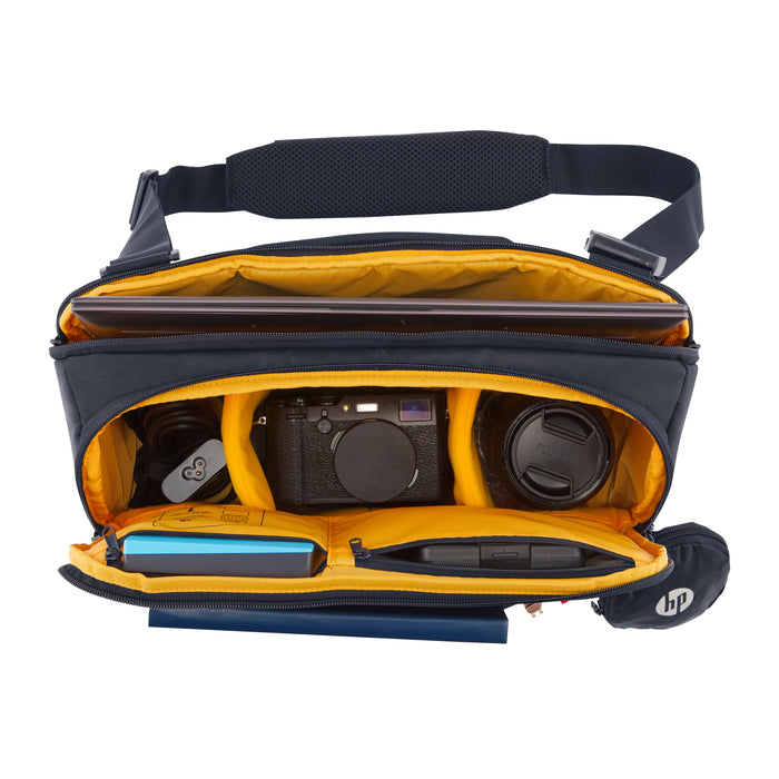 EAN 0196786247897 - HP Creator 13.3 Dark NavyLaptop Sling 33,8 cm (13.3") Mochila bandolera Marina, Amarillo imagen 9