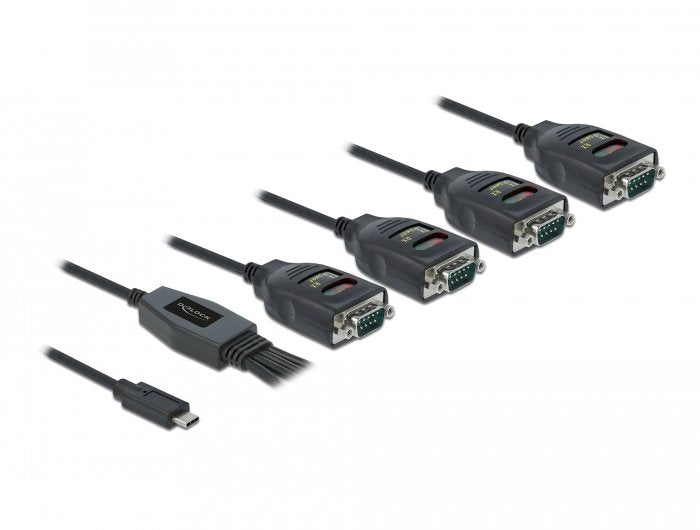 EAN 4043619904952 - DeLOCK 90495 cable de serie Negro 0,63 m USB Tipo C imagen 1