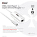 EAN 8719214471811 - CLUB3D CAC-1519 cambiador de género para cable USB-C RJ-45 Blanco imagen 3