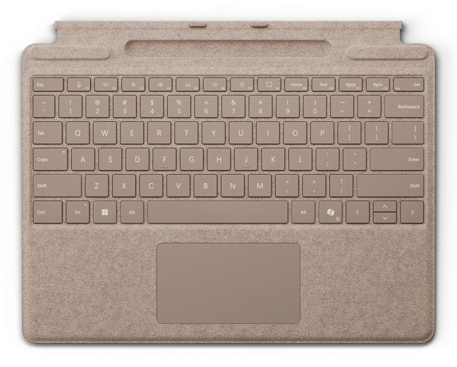 EAN 0196388338573 - Microsoft Surface Pro Keyboard with pen storage QWERTZ Alemán Microsoft Cover port Beige imagen 1