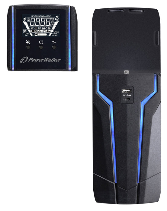EAN 4260074982787 - PowerWalker VI 1500 GXB IEC sistema de alimentación ininterrumpida (UPS) Línea interactiva 1,5 kVA 900 W  imagen 4