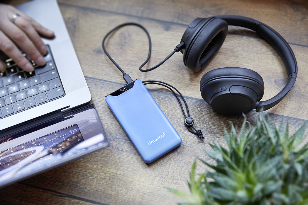 EAN 4034303034222 - Intenso 7332035 batería externa Polímero de litio 10000 mAh Azul imagen 6