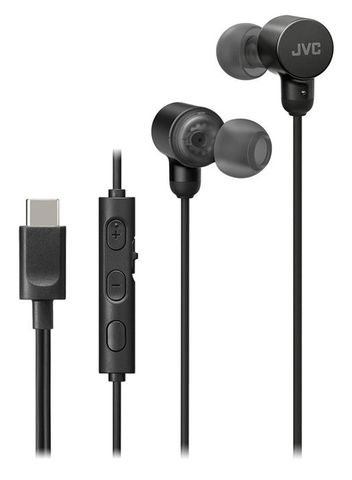 EAN 4975769482526 - JVC HAFR29UCA Auriculares Alámbrico Dentro de oído Llamadas/Música USB Tipo C Negro imagen 1