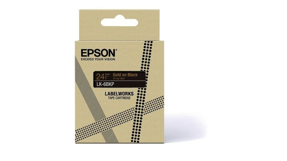 EAN 8715946713854 - Epson LK-6BKP Negro, Oro imagen 3