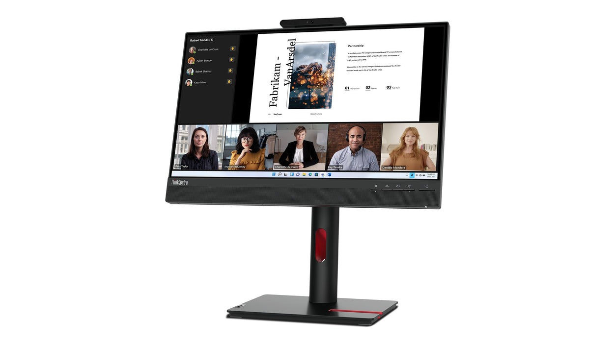 EAN 0196804375465 - Lenovo ThinkCentre Tiny-In-One 22 Gen 5 pantalla para PC 54,6 cm (21.5") 1920 x 1080 Pixeles Full HD LED  imagen 5