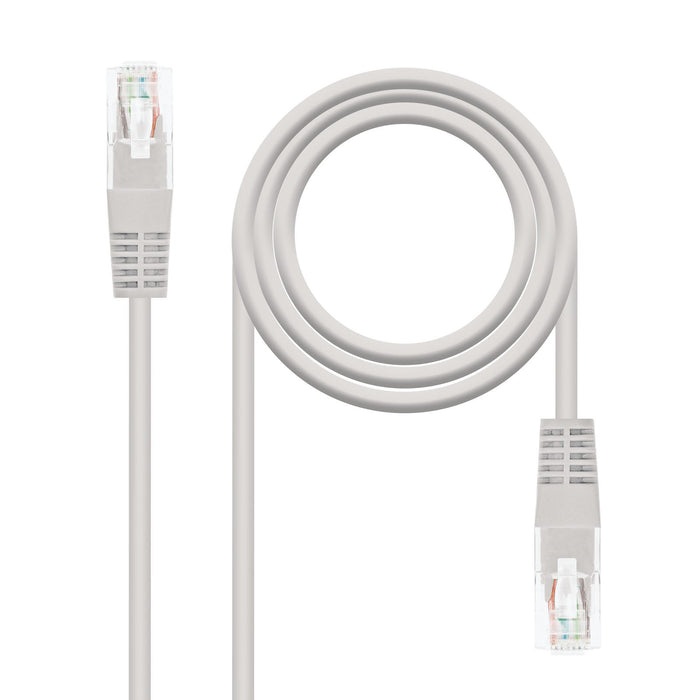 EAN 8433281004856 - Nanocable 10.20.0100-L25 cable de red Gris 0,25 m Cat5e U/UTP (UTP) imagen 1