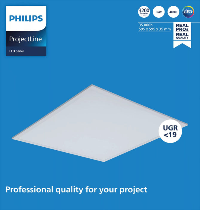 EAN 8719514955295 - Philips 8719514955295 lámpara para paneles LED Plaza 36 W imagen 3