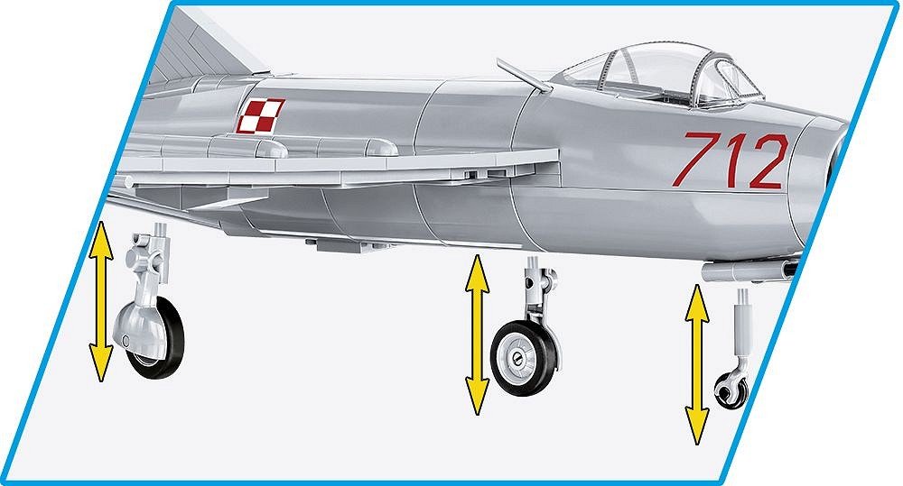 EAN 5902251058227 - COBI Lim-1 Polish Air Force 1952 imagen 3