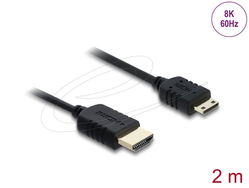 EAN 4043619816859 - DeLOCK 81685 cable HDMI 2 m HDMI tipo A (Estándar) HDMI Type C (Mini) Negro imagen 2