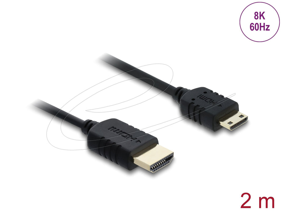 EAN 4043619816859 - DeLOCK 81685 cable HDMI 2 m HDMI tipo A (Estándar) HDMI Type C (Mini) Negro imagen 2