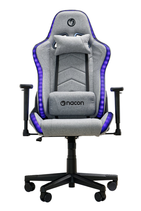 EAN 8435606601412 - NACON PCCH-675-RGB silla para videojuegos Butaca para jugar Asiento acolchado Gris imagen 14
