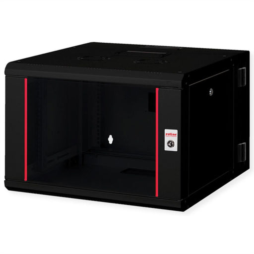 EAN 7630049601833 - ROLINE 26.21.0180 armario rack 7U Bastidor de pared Negro imagen 1