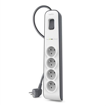 EAN 745883643509 - Belkin BSV400ca2M Negro, Blanco 4 salidas AC 2 m imagen 2