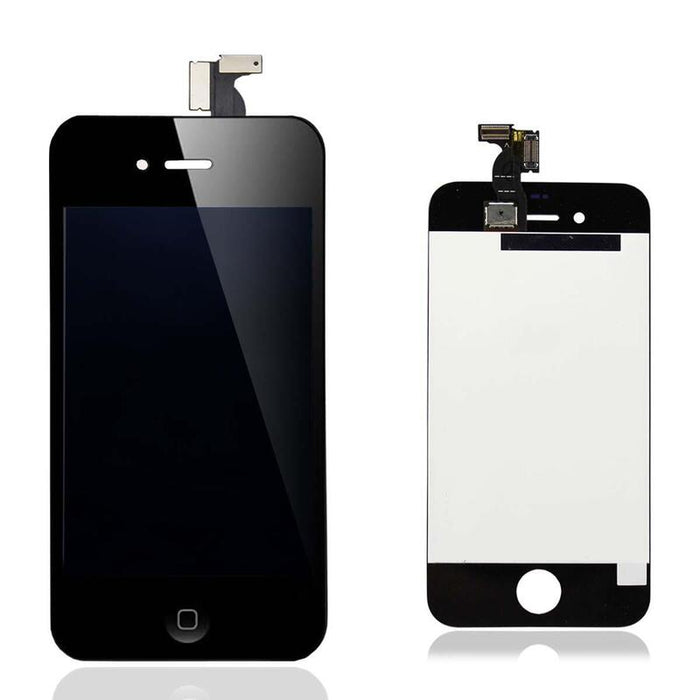 3 In 1 Lcd Original Retina + Táctil + Marco Iphone 4s Negro