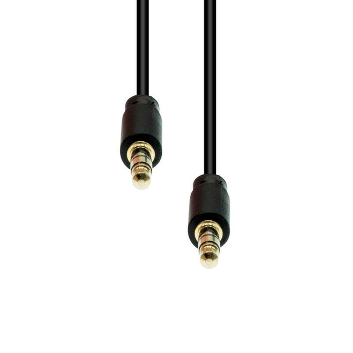 3-Pin Slim Cable M-M Black 7m