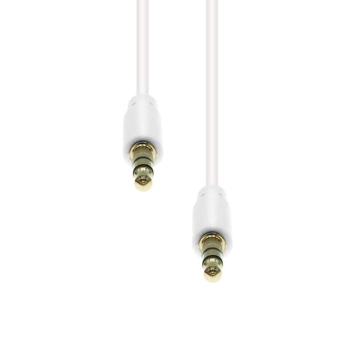 3-Pin Slim Cable M-M White  0.5m