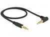 EAN 4043619856077 - DeLOCK 85607 cable de audio 0,5 m 3,5mm Negro imagen 2