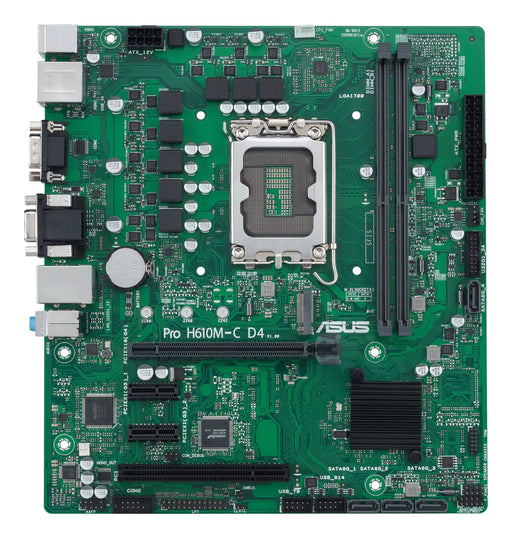 EAN 4711081699132 - ASUS PRO H610M-C D4-CSM Intel H610 LGA 1700 micro ATX imagen 2