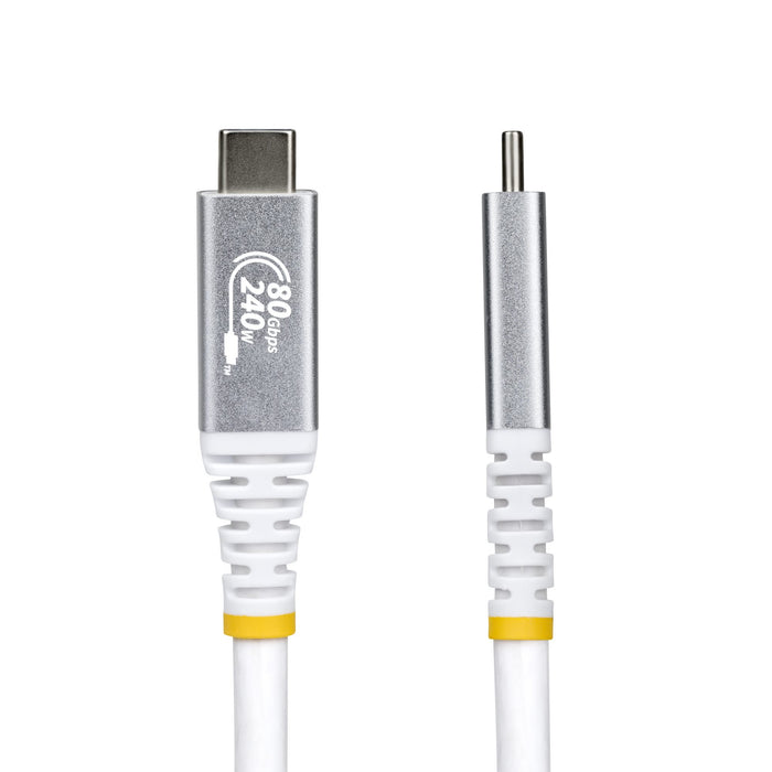 EAN 65030921541 - StarTech.com CC1M80GUSB4CABLEW cable USB USB4 Gen 4x2 USB C imagen 2