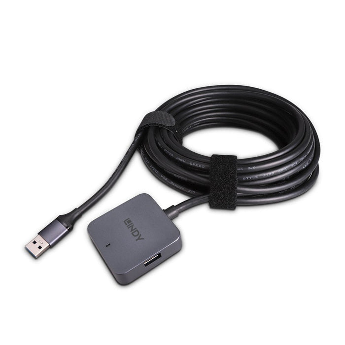 EAN 4002888433884 - Lindy 43388 hub de interfaz USB 3.2 Gen 1 (3.1 Gen 1) Type-A 5000 Mbit/s Negro, Gris imagen 5