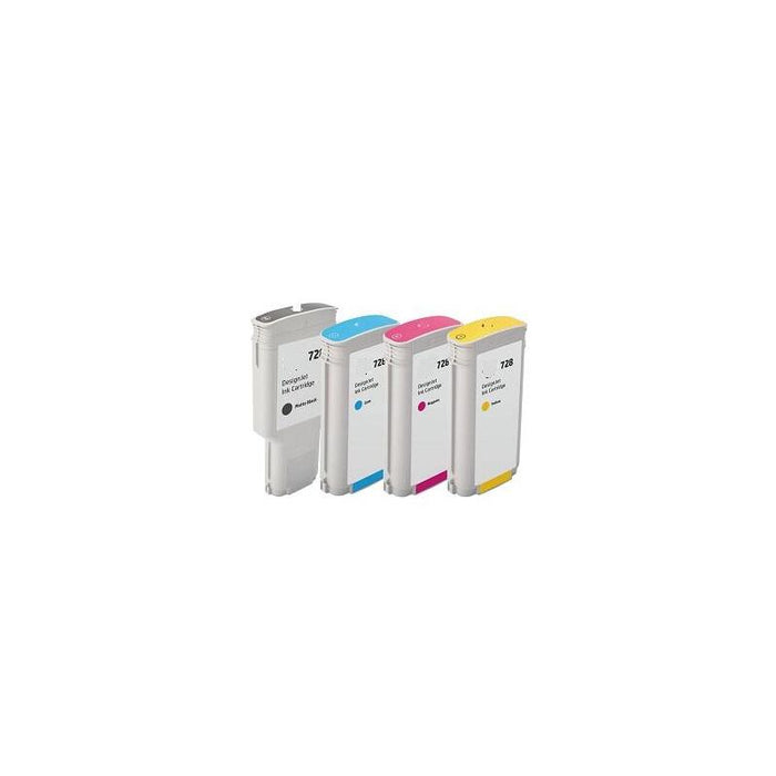 300ml Negro Pigment Compatible Hp Designjet T730 ,T830  728bk