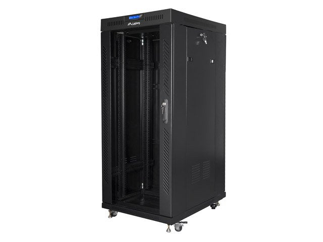 EAN 5901969430387 - Lanberg FF01-6827-12BL armario rack 27U Rack o bastidor independiente Negro imagen 4