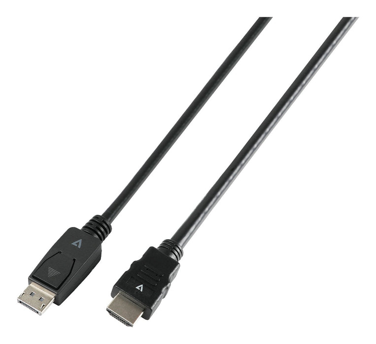 EAN 0662919121728 - V7 V7DP14HDMI21-1M-BLK adaptador de cable de vídeo imagen 2